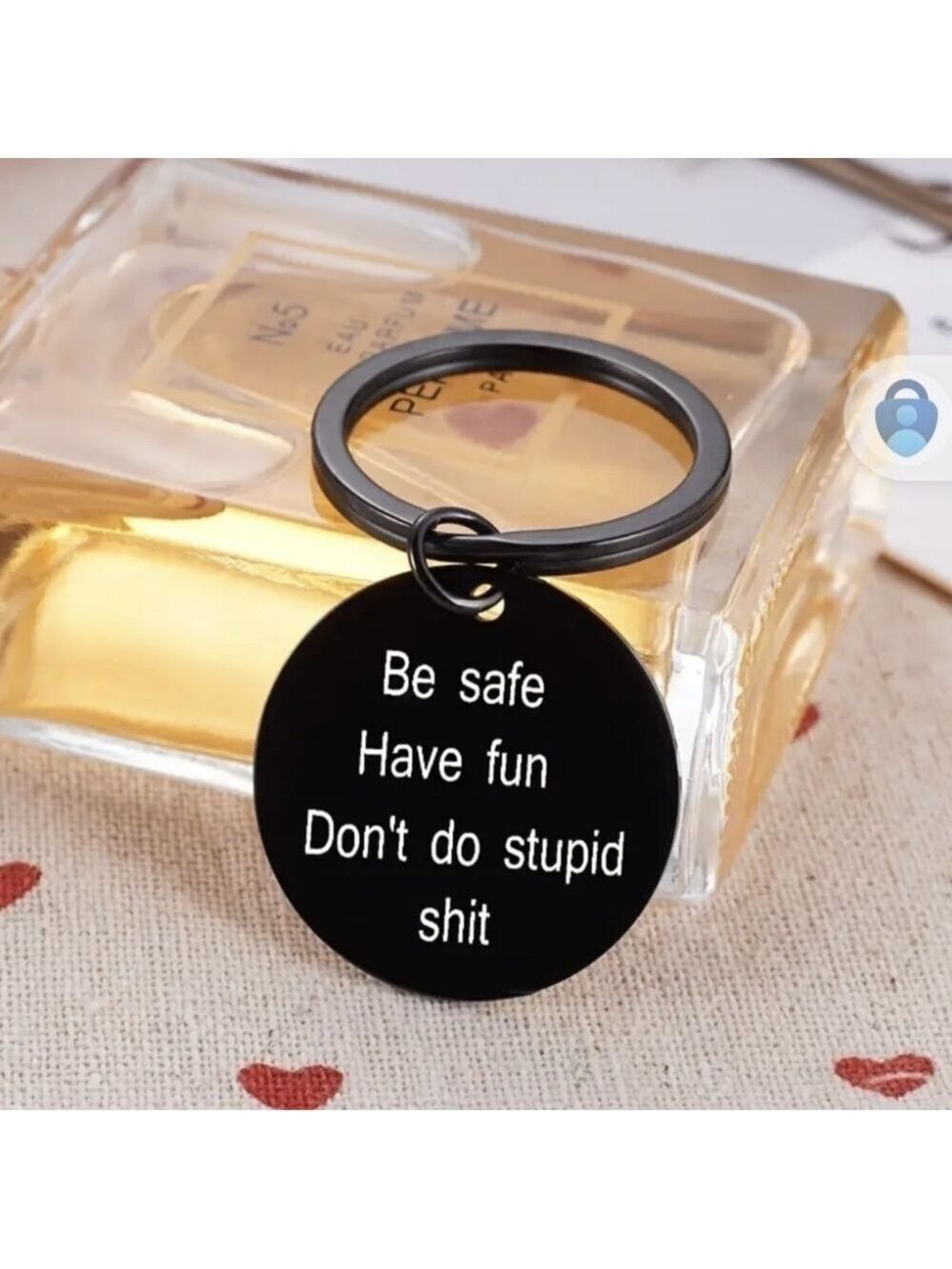 Keychain--good Advice Pay Attention! ✴️LAST ONE✴️